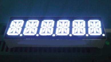 Pantalla LED alfanumérica fábrica